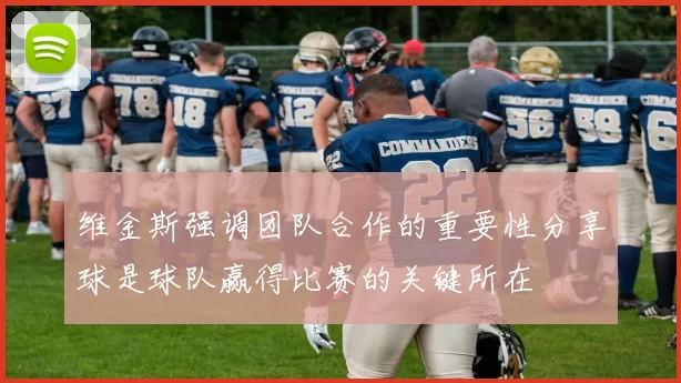 维金斯强调团队合作的重要性分享球是球队赢得比赛的关键所在