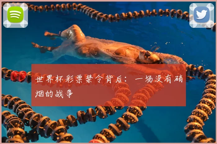 世界杯彩票禁令背后:一场没有硝烟的战争